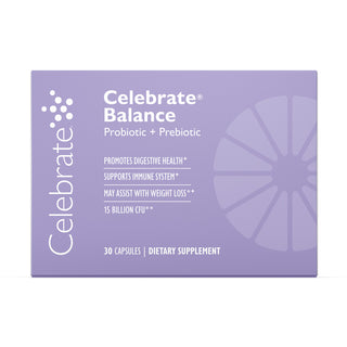 Celebrate® BALANCE Пробиотик + пребиотик, капсулы