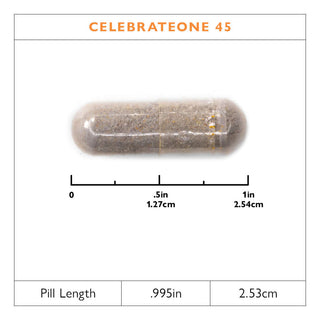 CelebrateONE 45 Multivitamīns ar dzelzi vienreiz dienā, kapsulas