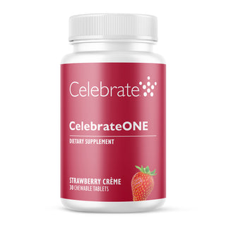 CelebrateONE Bariatriczna Multivitamina do żucia raz dziennie, Żelazo Gratis 