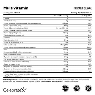 Bariatriskais multivitamīns bez dzelzs, košļājams