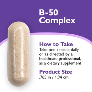 B-50 vitamīna komplekss, kapsulas