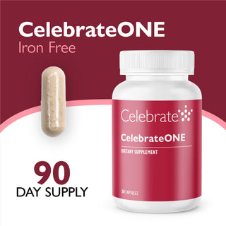 CelebrateONE Multivitamīns vienreiz dienā bez dzelzs, kapsulas