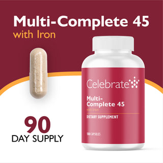 Multi-Complete 45 Bariatric Multivitamīns ar dzelzi, kapsulas