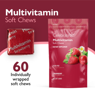 Bariatriskais multivitamīns bez dzelzs, mīkstās košļājamās tabletes