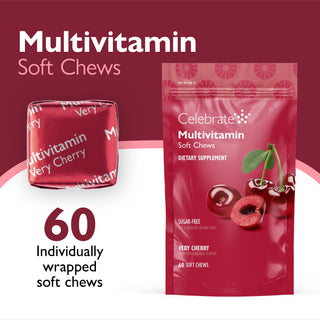 Bariatriskais multivitamīns bez dzelzs, mīkstās košļājamās tabletes