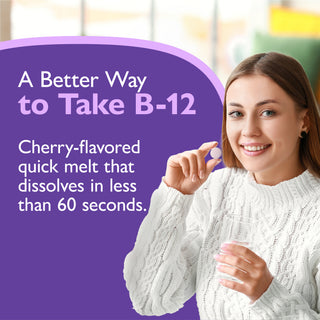 B-12 vitamīns, ātri kūstošs