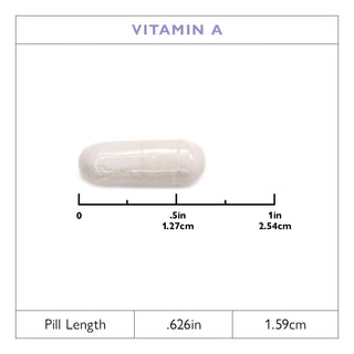 Witamina A 3.000mcg (10.000 IU), kapsułki